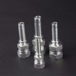 22611D BSP Female 60 Degree Cone Double Hexagon Fittings