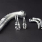 Raccordi per tubi flessibili in maltosio ad alta pressione da 45 gradi BSP Raccordi per tubi flessibili idraulici