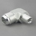 Factory Price Bsp Carbon Steel Fittings Adapters 90 Degree Hydraulic Elbow