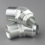 Varmt salg 150 £ Npt Bspt Bsp Rustfrit stålrørfittings Hanetråd Ikke-standard stik