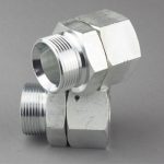 Factory Price BSP Carbon Steel Fittings Adapters 90 Degree Hydraulic Elbow