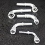 Free Sample Available Factory Supply Elbow 45 Degree Orfs Female Integrated Hose Fitting ( metric )
