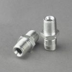 Stainless Steel Jic Male To Npt Male Hydraulic Fitting Nipple Adapter