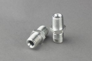 Stainless Steel Jic Male To Npt Male Hydraulic Fitting Nipple Adapter