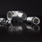 Industrial Tube Fittings Two Ferrule Compression Tube Fittings Male Elbow