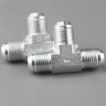 Hidrolik Adaptor Jic Pria Wanita 74 Cone Cabang Tee Fitting