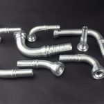 High Pressure SAE Steel Hydraulic Hose Flange Connector