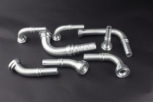 High Pressure SAE Steel Hydraulic Hose Flange Connector