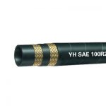 SAE 100R стандартен жичен спирален усилен / хидравличен спираловиден гумен маркуч