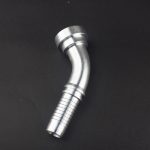 87642 Flange Hose Fitting / Flexible Hose Flange / Interlock Hose Fitting For Metric, BSP, ORFS, JIC, GAS, Double Connection